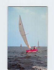 Postcard Sailing with a Star on Barnegat Bay Head New Jersey USA North America picture