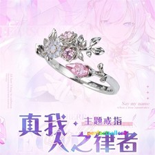 Honkai Impact Elysia Ring Herrscher of Human: Ego Rings Jewelry Gift Toy Replica picture