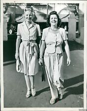 1944 Mmes John Moffat, Dewinter Wills On Worth Ave Palm Beach Society 7X9 Photo picture