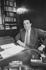 Media Magnate & Owner Of The Printing Corporation Robert Maxwell 1983 OLD PHOTO picture