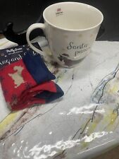 Millie Green British Design Christmas Holiday Santa Paws Scottie Dog Tea Mug New picture
