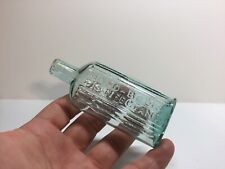 Small Antique Burst Top Disinfectant Poison Bottle. picture