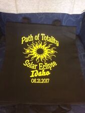 Idaho Solar Eclipse 2017 Canvas Tote Bags picture