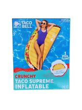 Taco Bell™ Crunchy Taco Supreme® Pool Float 57in x 29in picture