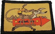 Wile E Coyote Morale Patch Funny Tactical Military USA flag Badge picture