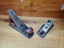 (Lot#1) Vintage Defiance By Stanley No 3 Size Wood Plane With Block Plane picture