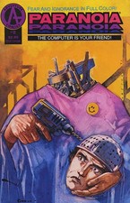 Paranoia (Adventure) #2 FN; Adventure | Based On RPG - w/Bag+Board picture