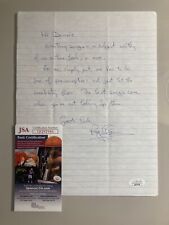 ROGER GLOVER - DEEP PURPLE - AUTOGRAPHED SIGNED LETTER WITH JSA CERTIFICATION picture