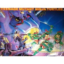 1988 Original Mutant Ninja Turtles 21x28 TMNT NES Nintendo Game Poster Mirage picture