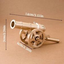 Solid Brass Firing Capable Cannon Model Antique Replica Decoration Ornament Gift picture