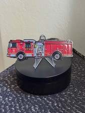 Los Angeles County Fire Station 171 Fire Engine Challenge Coin 5-Inch wide picture