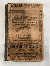 Antique Baltimore City Directory 1891 R.L. Polk - Very Rare picture