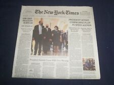 2021 OCTOBER 29 NEW YORK TIMES -PRESIDENT OFFERS COMPROMISE PLAN TO SPEED AGENDA picture