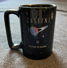 Vintage NASA Cassini Mission to Saturn Huygens Mission To Titan Coffee Mug picture