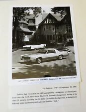 1967 Cadillac Fleetwood Eldorado & DeVille Convertible Press Photo  10