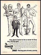 1969 Magazine Print Ad - SUNOCO, Sunoco 260 Racing Gas At Every Pump A7 picture