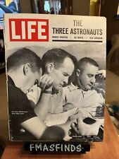 1967 CHAFFEE WHITE GRISSOM NASA ASTRONAUTS Feb 3 LIFE MAGAZINE  picture