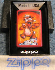 ZIPPO Artist SEAN DIETRICH  Lighter ZOMBIE TEDDY - ZS21 New MINT Sealed picture