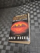 BATMAN NO MAN'S LAND, PAPERBACK, PB, GREG RUCKA, POCKET STAR BOOKS, 1ST, 2001 picture