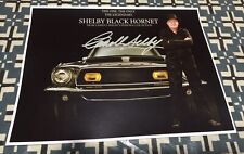 CARROLL SHELBY SIGNED PHOTOGRAPH SHELBY BLACK HORNET THE ONE. THE ONLY. LEGEND picture