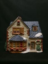 Vintage Lemax Old World Village-1991 Seamstress Shop-Porcelain Lighted Christmas picture