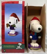 NIB Peanuts 10” Snoopy Christmas Nutcracker by Kurt S. Adler BRAND NEW IN BOX picture