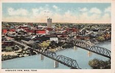 Behrens Drug Company Waco TX Texas Advertising Railroad Bridge Vtg Postcard Z6 picture