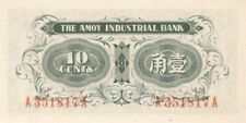 China 10 Chinese Cents - P-S1657 - CA 1940 Dated Foreign Paper Money - Paper Mon picture