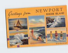 Postcard Greetings from Newport Rhode Island USA picture