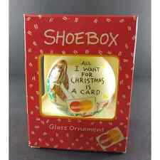 Hallmark Shoebox Greetings Master Card Christmas Ornament All I Want Gag Gift picture