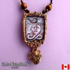 gothic talisman witch pendant goetia solomon amulet necklace demon agaliarept picture