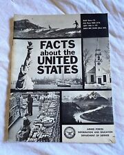 1960 DOD (Gen-13, PAM 360-516) Facts About the United States Booklet 36 Pages picture
