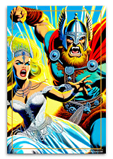 MASTERPIECES COLLECTION ART TRADING CARDS CLASSICS SIGNATURES SUPERHERO THOR GOD picture