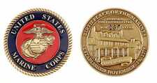 BIRTHPLACE OF THE MARINE CORPS 1775 TUN TAVERN EGA  CHALLENGE COIN picture