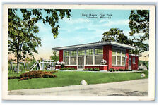 c1930's Rest Haven City Park Columbus Wisconsin WI Unposted Postcard picture