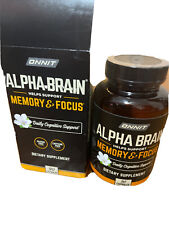 Onnit Alpha Brain Premium Nootropic Brain Supplement Focus & Memory Support-90ct picture