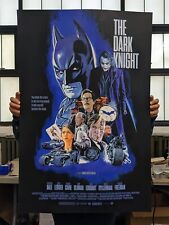 SIGNED Paul Mann Batman Dark Knight Screen Print Poster Private Joker Not Mondo picture