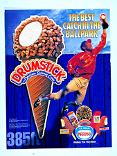 Drumstick Vintage 1996 Nestles The Best Catch Original Print Ad 8.5 x 11