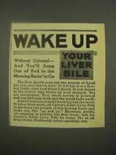 1938 Carter's Little Liver Pills Ad - Wake Up picture