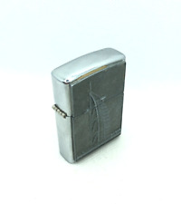 Vintage Burj Al Arab Zippo Lighter model 1996 Used Pocket lighter Collectible picture