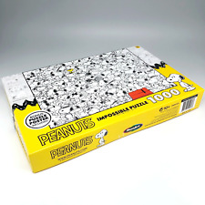 Peanuts Everything Snoopy 1000 Pieces Impossible Puzzle Poster Roseart NEW 2023 picture