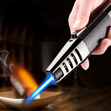 Windproof Straight Torch Blue Flame Lighter Brightfire Butane Torch Light picture