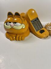 Garfield (TYCO 1981) Landline Telephone Eyes Open & Close with Handset. Vintage picture