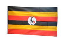 Uganda Flag 5 x 3 FT - 100% Polyester With Eyelets - Africa picture