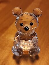 Swarovski Crystal Teddy Bear Figurine Roughly  2