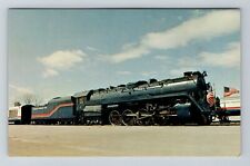 American Freedom Train Locomotive, Train Transportation, Vintage Chrome Postcard picture