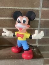 VINTAGE 1960's MICKEY MOUSE “LEDRA” Rubber Toy WALT DISNEY PRODUCTIONS 10” ITALY picture