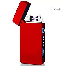 Dual Arc Plasma Electric Lighters Flameless Windproof USB Rechargeable Tesla US picture