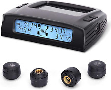 Tymate Tire Pressure Monitoring System - Solar Charge, 5 Alarm Modes, Auto ＆ LCD picture