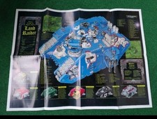 Land Raider Poster White Dwarf Space Marines Artwork Warhammer 40k Rare picture